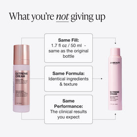 Innbeauty Project refill displayed on vanity suggesting eco-friendly routine benefit