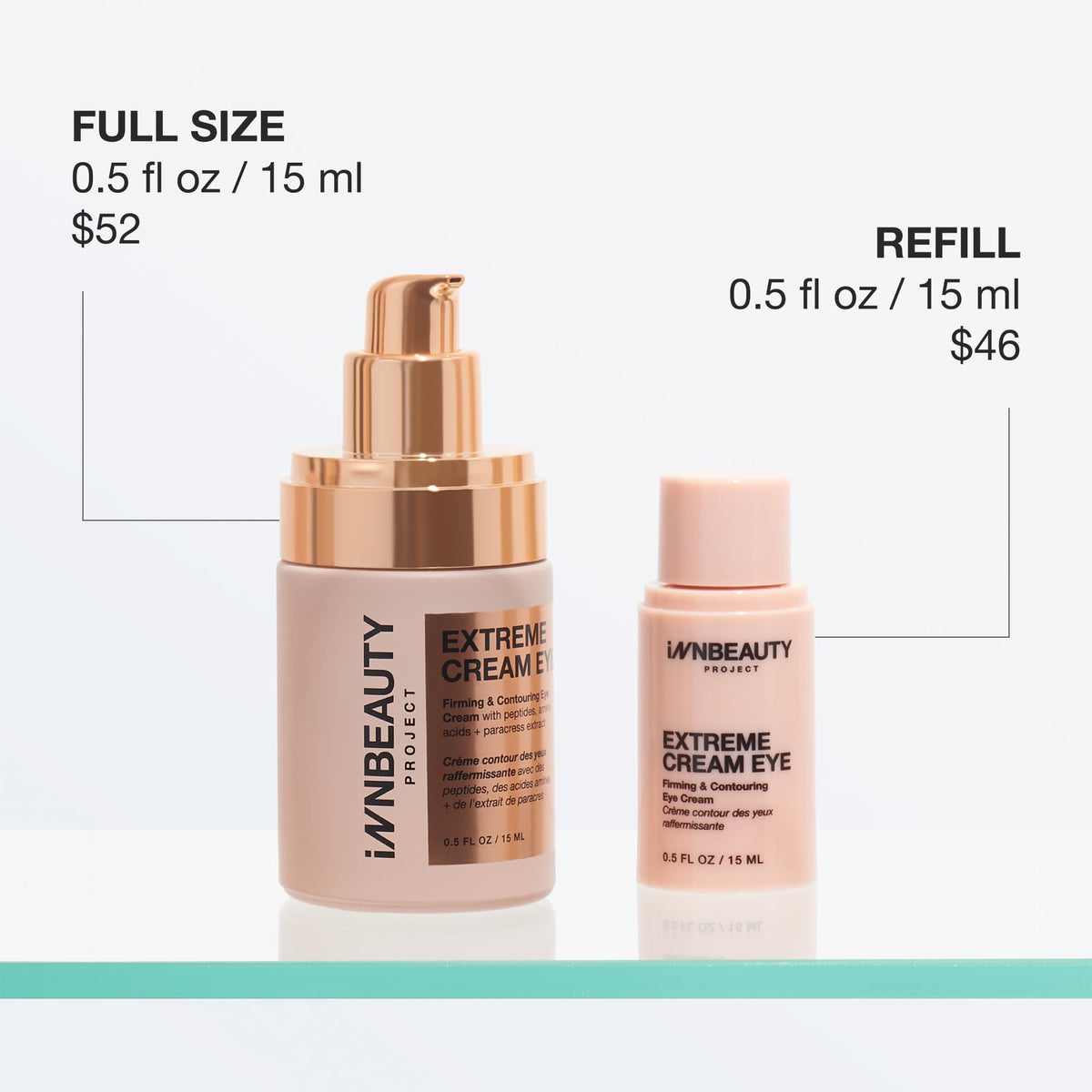 Innbeauty Project refill pod close-up highlighting refill design and easy replacement