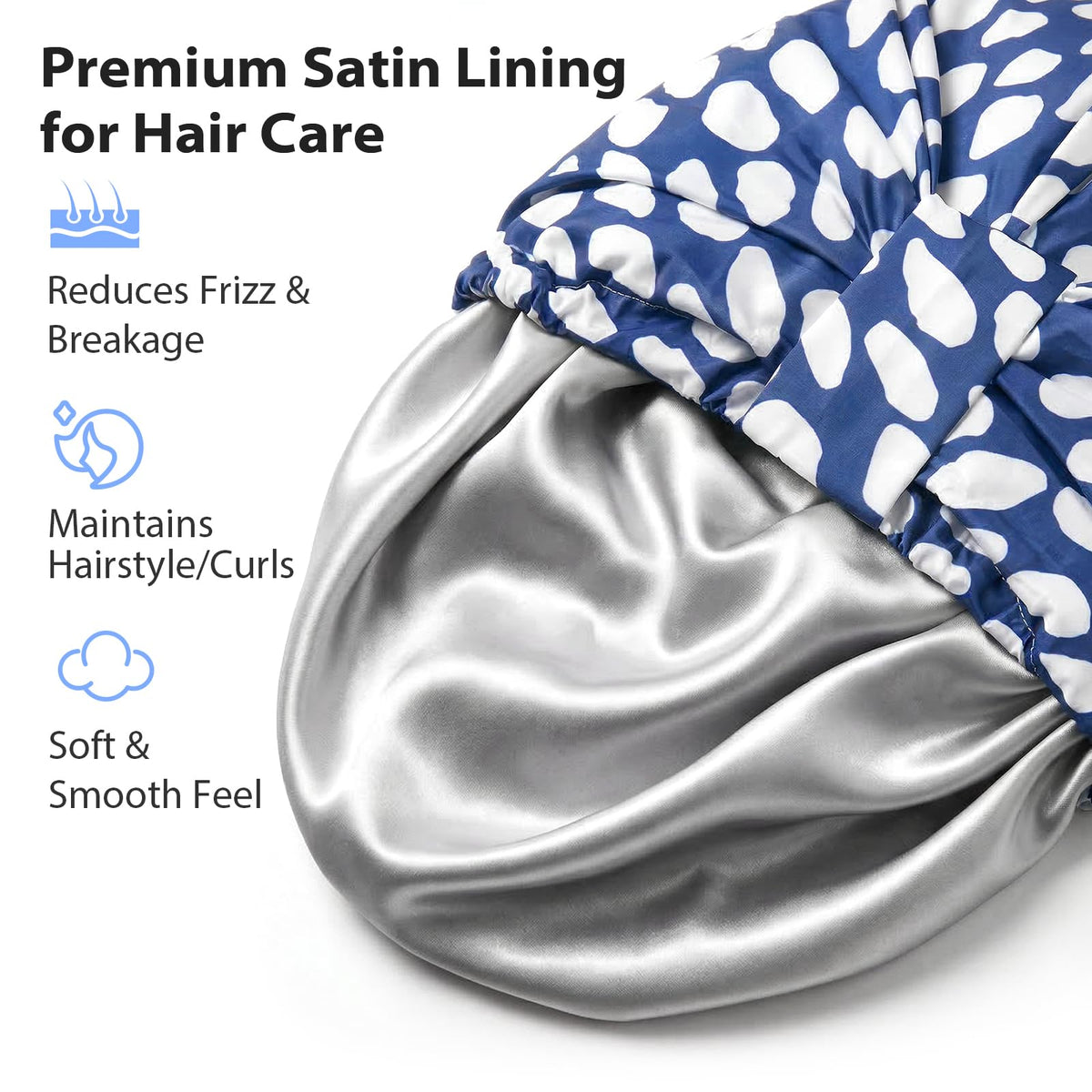 INNELO outer waterproof fabric detail repels water and steam effectively