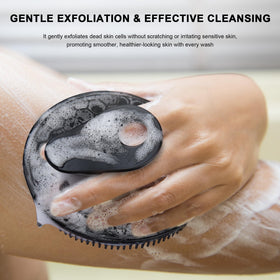 INNERNEED textured back grip for non-slip handling in shower