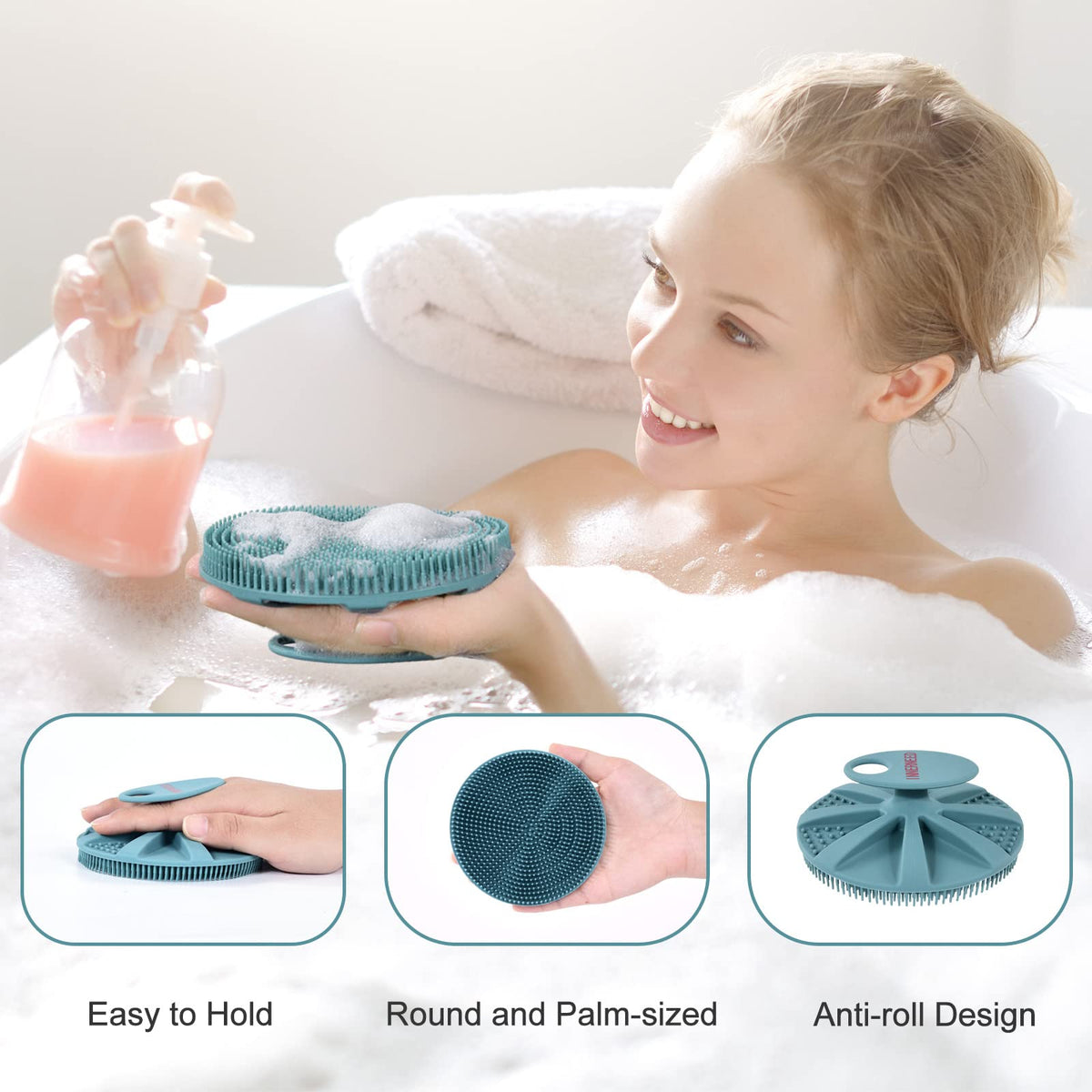 INNERNEED ergonomic handle detail for secure grip and slip-resistant use