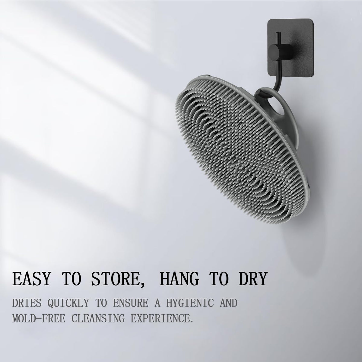 INNERNEED hanging on hook to dry and prevent bacteria