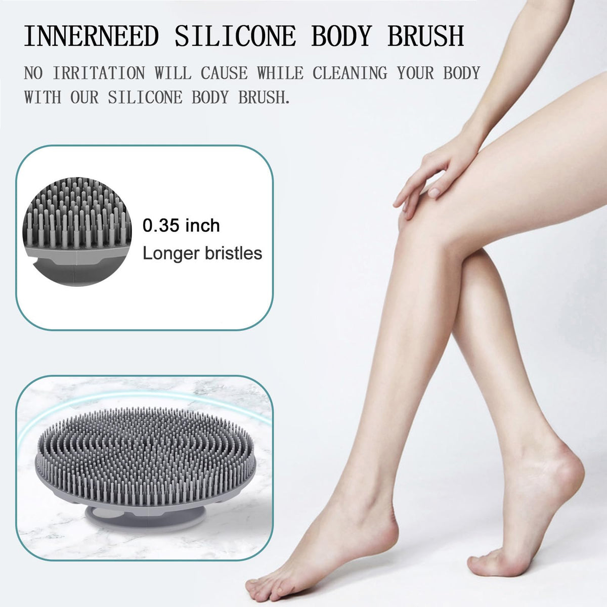 INNERNEED shown in hand to illustrate compact size and control
