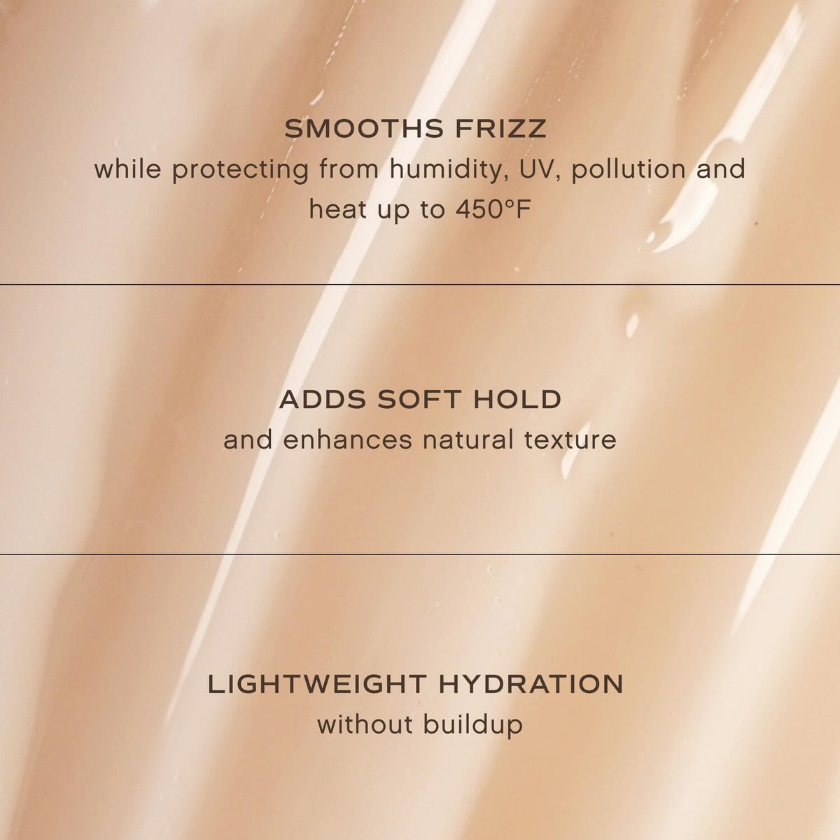 INNERSENSE applying cream to damp hair for frizz control and definition