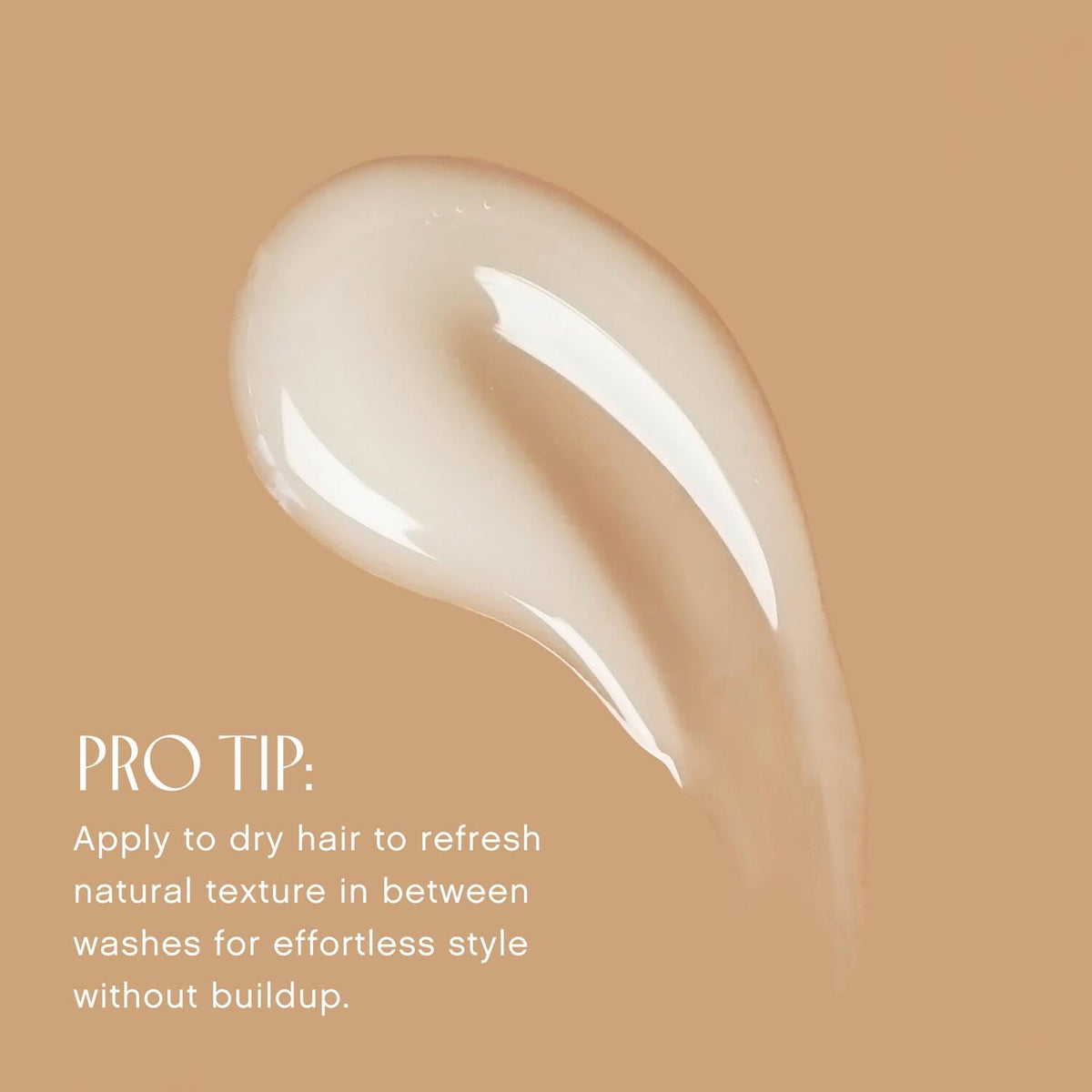 INNERSENSE before and after air-dry result showing smoother finish