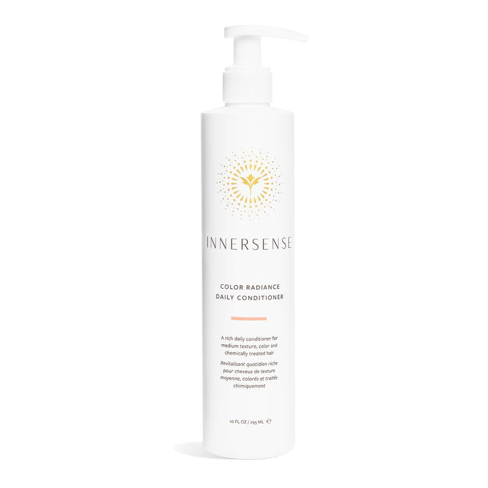 INNERSENSE front packaging showing bottle and label, highlights clean formula benefits