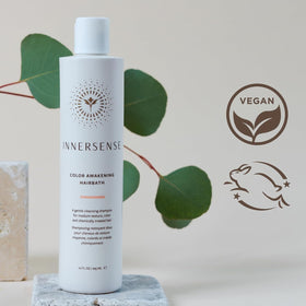 INNERSENSE conditioner creamy texture close-up showing moisturizing and detangling