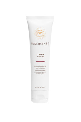 INNERSENSE Quiet Calm curl control cream swipe on skin revealing nourishing texture