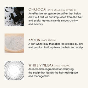 INNERSENSE rinsed hair after mask illustrating softer, more manageable strands