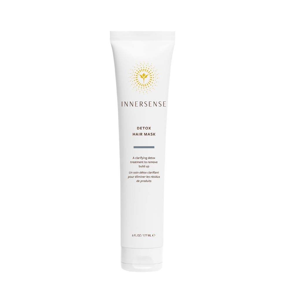 INNERSENSE front packaging of detox hair mask showing clean design and size