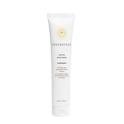 INNERSENSE front packaging of detox hair mask showing clean design and size
