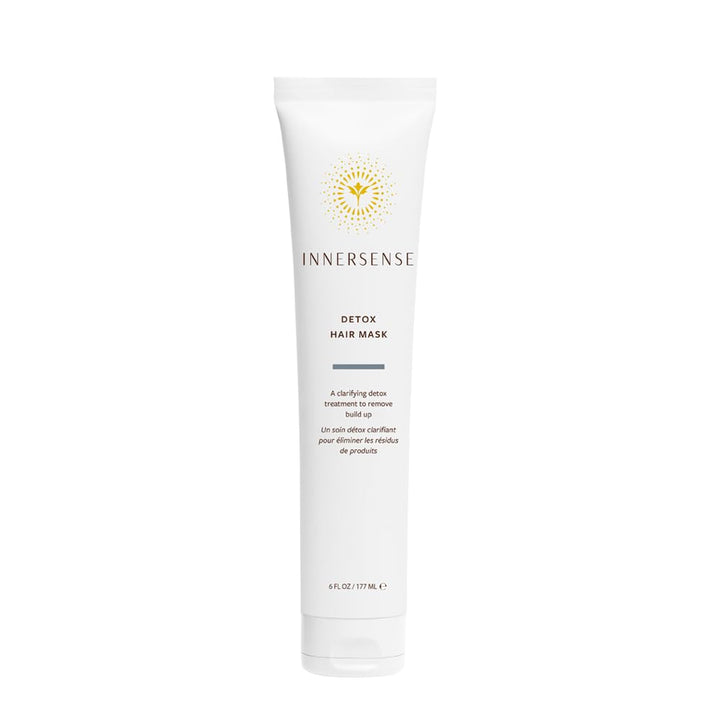 INNERSENSE front packaging of detox hair mask showing clean design and size