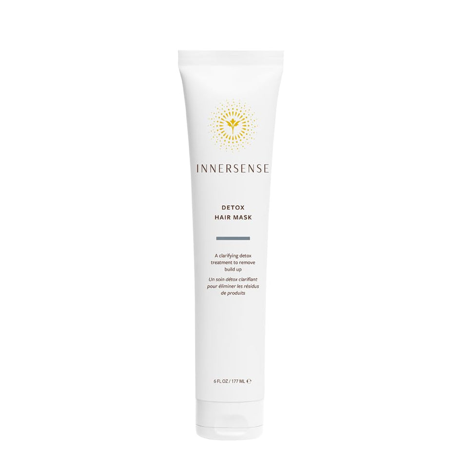 INNERSENSE front packaging of detox hair mask showing clean design and size