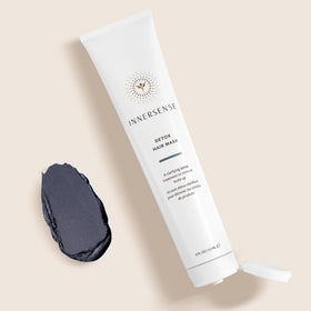 INNERSENSE mask staged in bathroom lifestyle setting implying serene routine