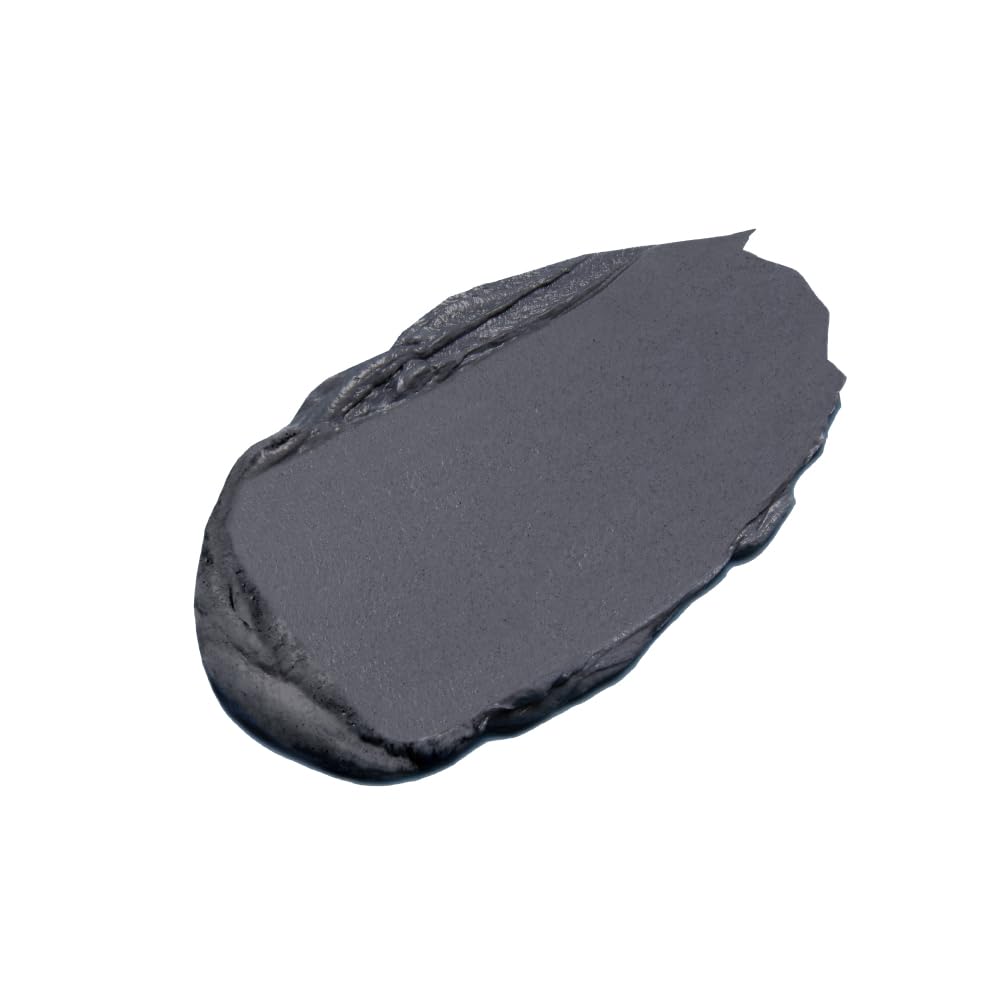 INNERSENSE open jar showing creamy charcoal mask texture for easy spread