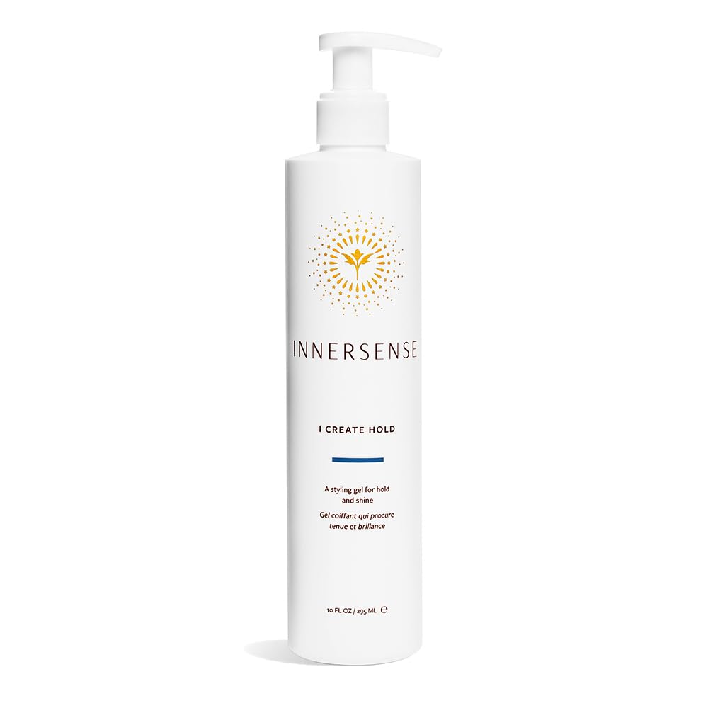 INNERSENSE front label on 10 fl oz bottle showing product name and clean ingredients benefits
