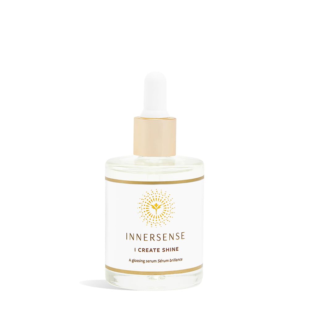 INNERSENSE front packaging showing bottle and label highlighting clean shine