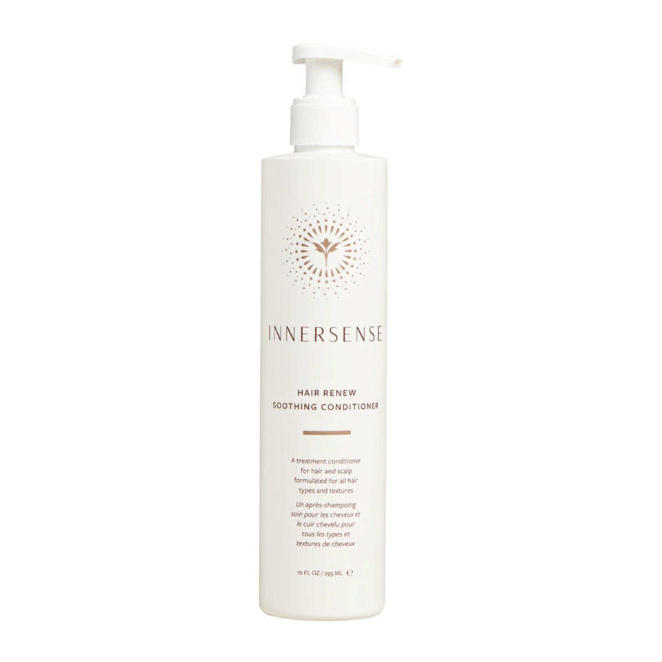 INNERSENSE front packaging showing bottle and branding for clean hair benefits