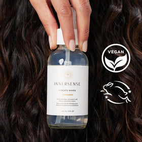 INNERSENSE close-up of botanical ingredients highlighting natural sourcing benefits