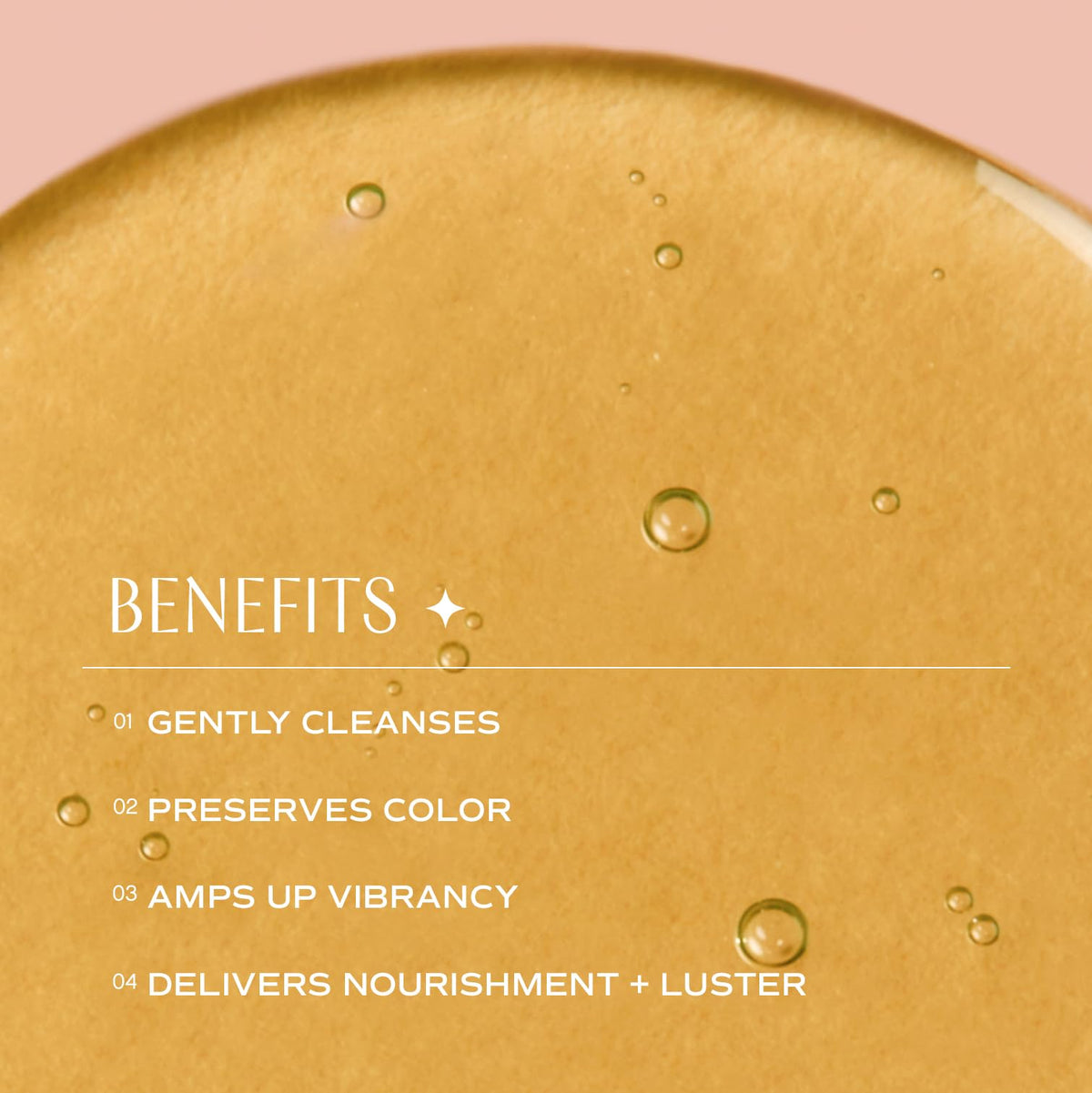 INNERSENSE shampoo lather in hand demonstrating gentle cleanse and slip