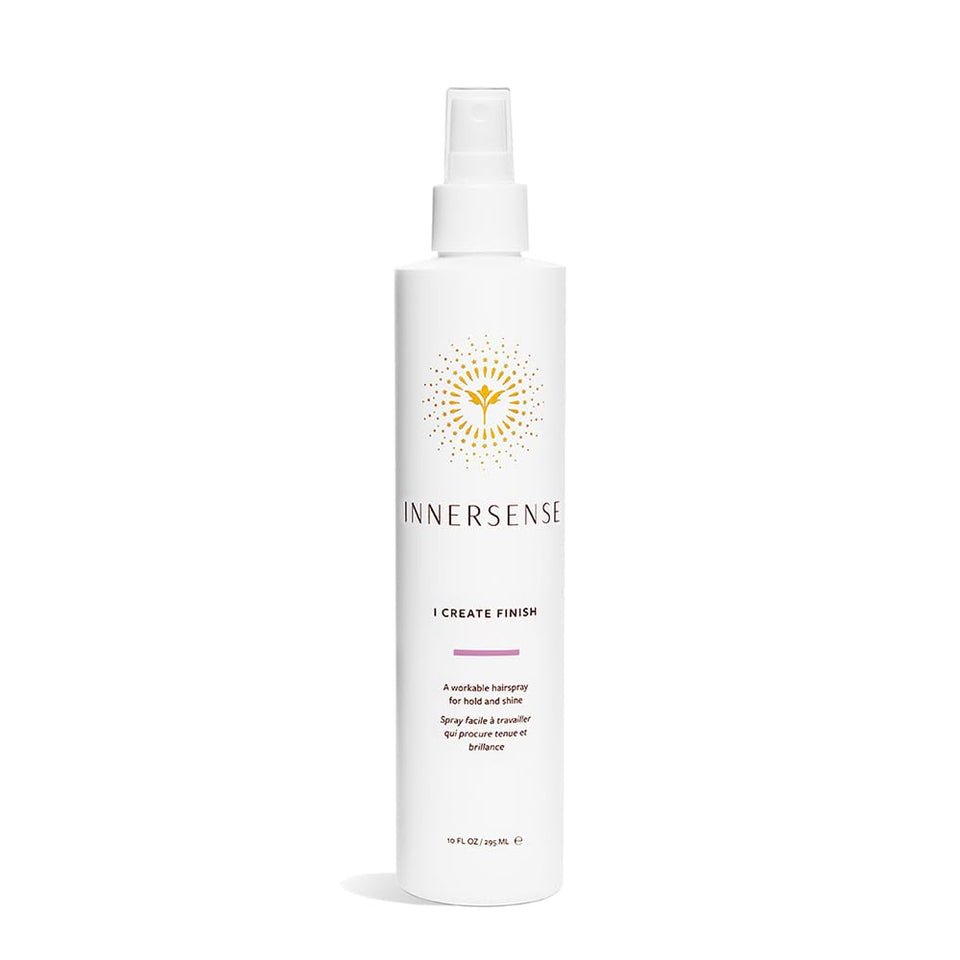 INNERSENSE Natural I Create Finish front bottle showing clean packaging and benefit