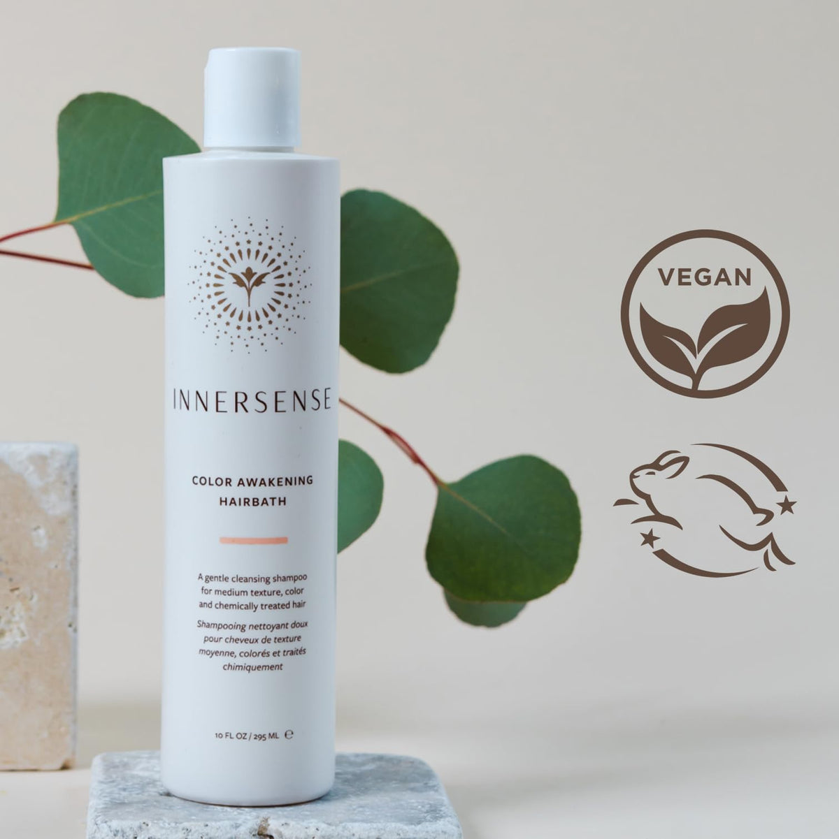 INNERSENSE pumpkin seed oil ingredient shot highlighting color-preserving benefit