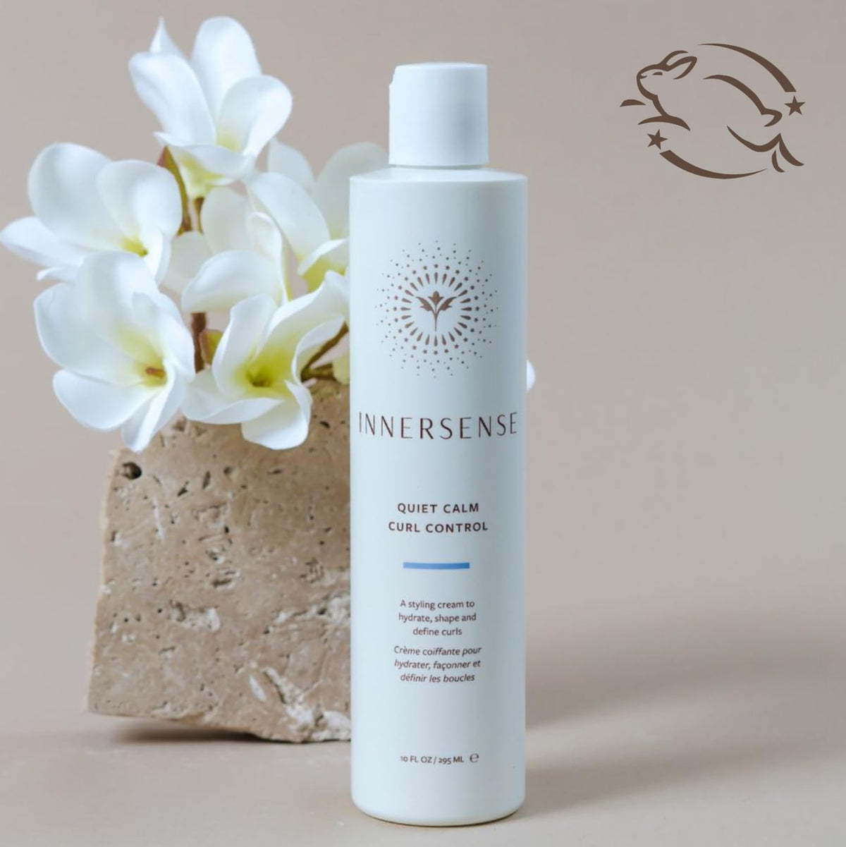 INNERSENSE used on curly hair demonstrating defined, frizz-reduced curls