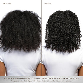 INNERSENSE before and after damaged hair improvement and smoother finish