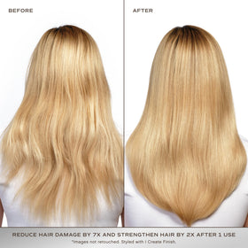 INNERSENSE applying mask to towel-dried hair for deep treatment benefit