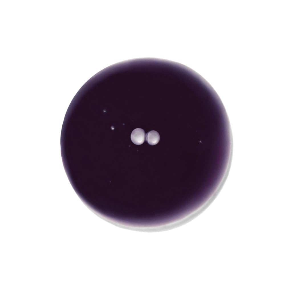 INNERSENSE violet shampoo texture showing creamy lather for gentle moisturizing toning