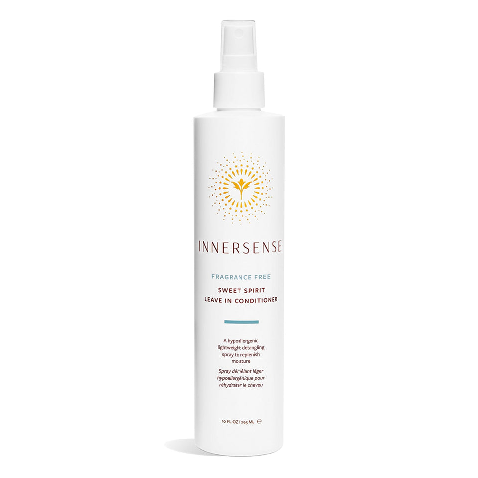 Innersense front bottle showing label and clean scent-free benefits