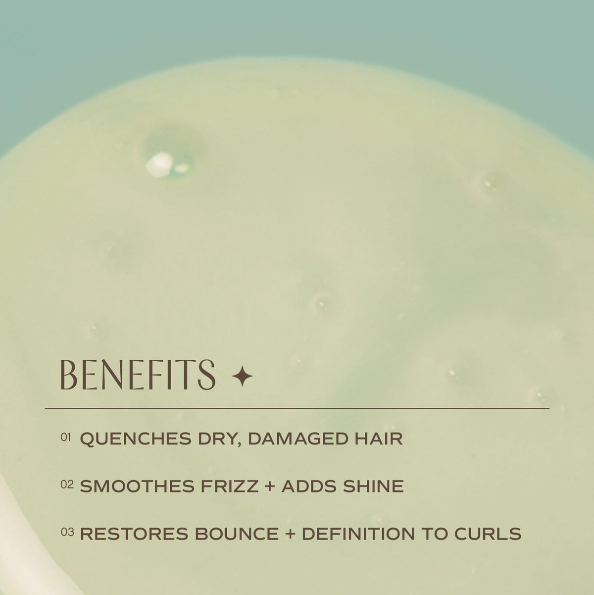 INNERSENSE Sweet Spirit Leave-In in hand for easy detangling benefit