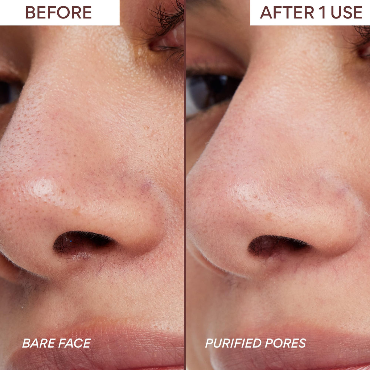 innisfree applying mask on face to reduce clogged pores