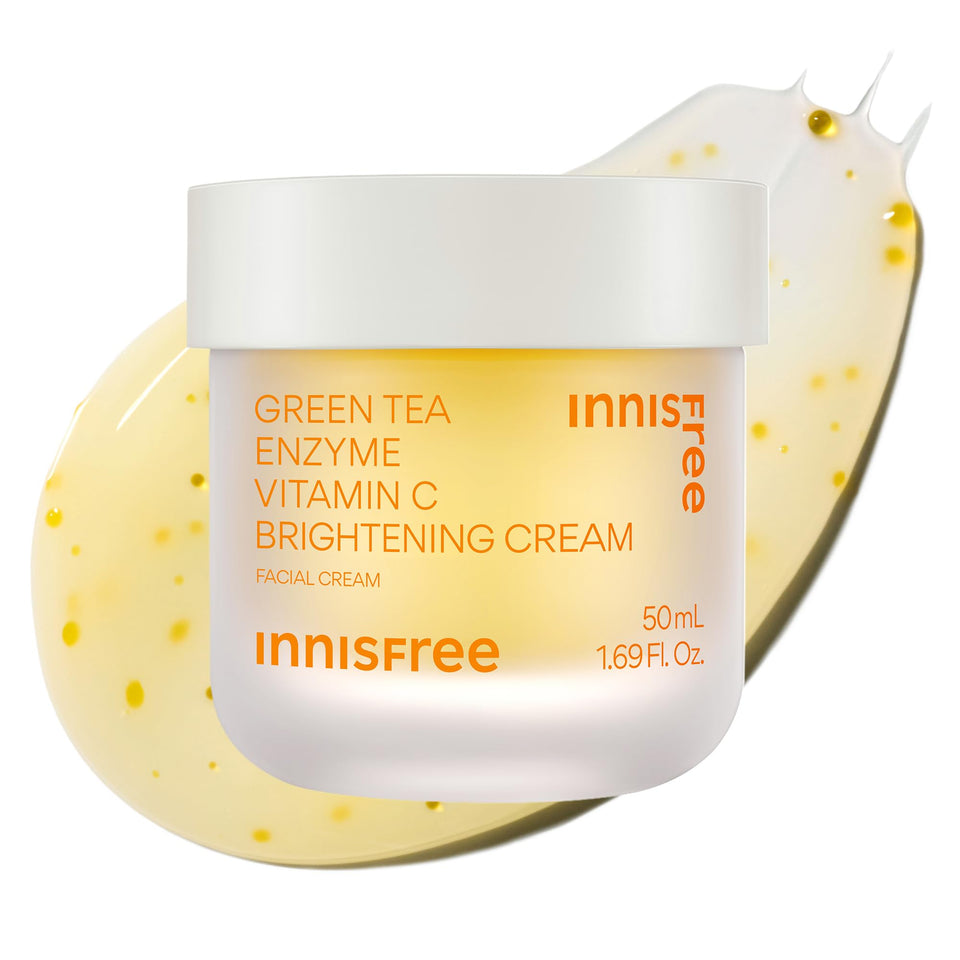 innisfree front jar showing product for visible brightening benefit