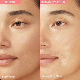 innisfree cream being smoothed on hand illustrating fast absorption benefit