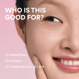 innisfree jar in a makeup bag suggesting portability and quick shine control