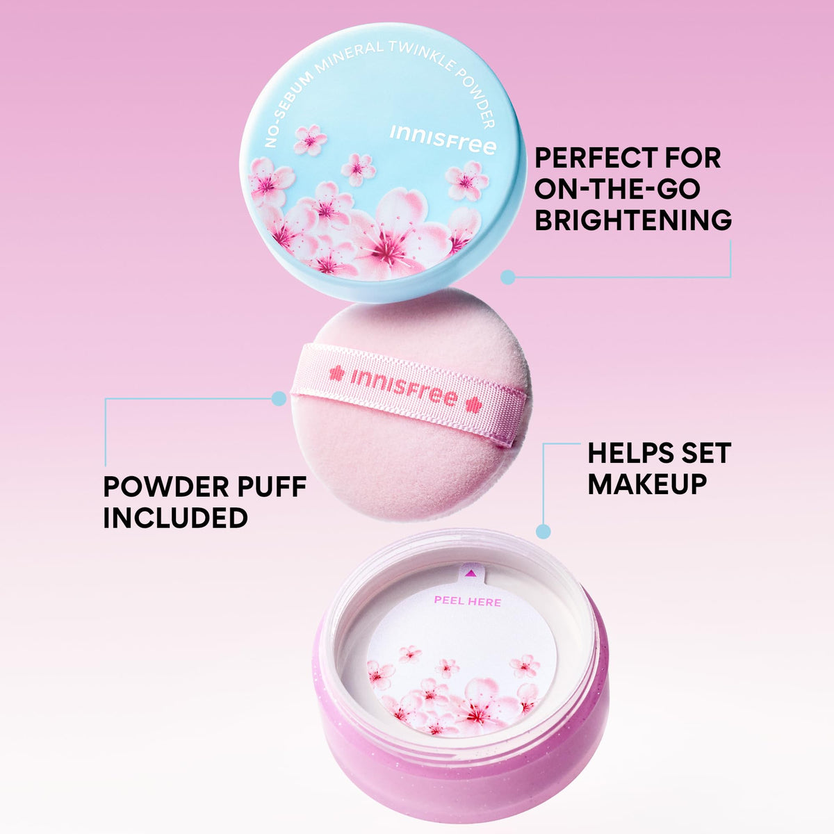 innisfree swatches on skin comparing baby pink and light coral benefit for undertones