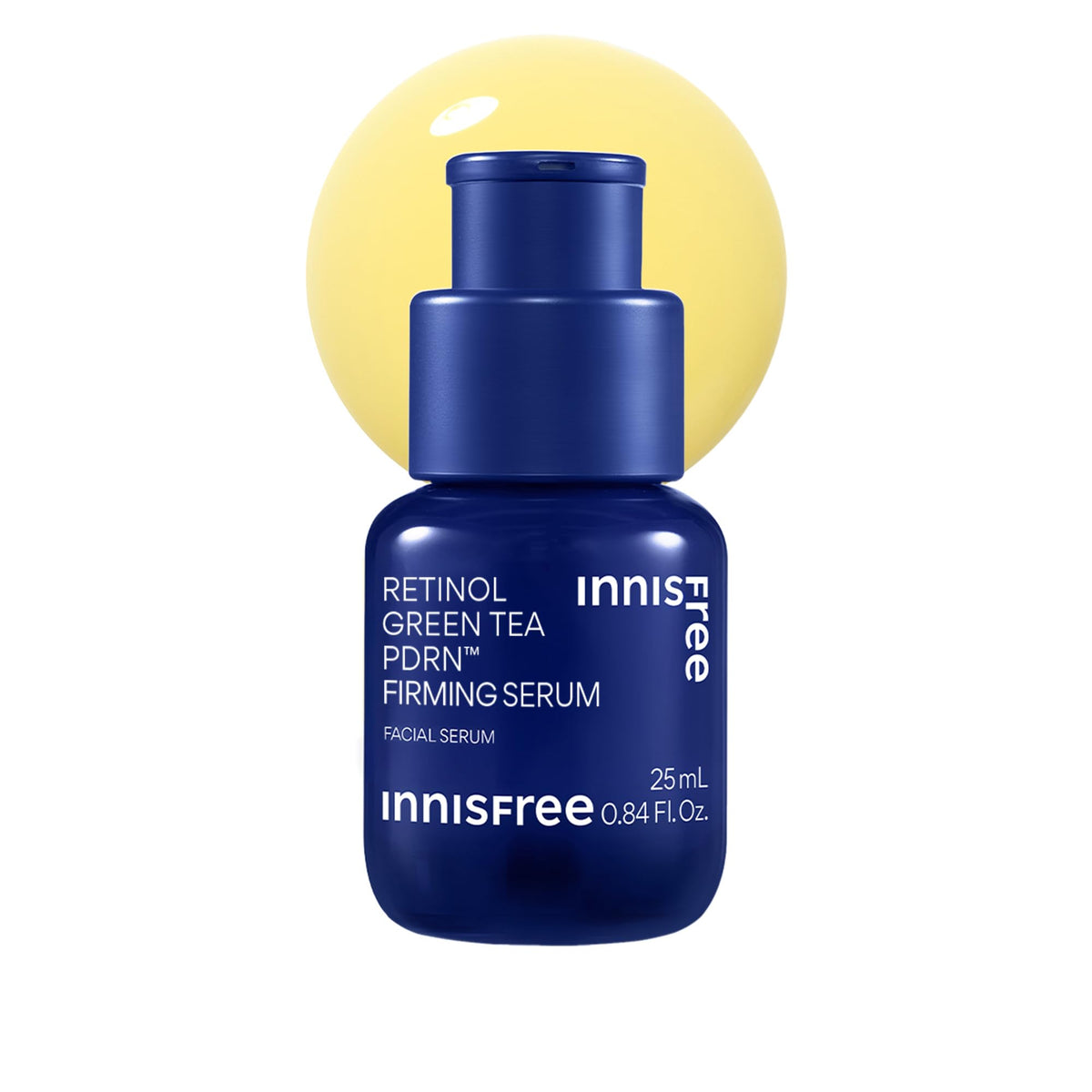 innisfree front packaging showing bottle and logo, conveys trustworthy skincare