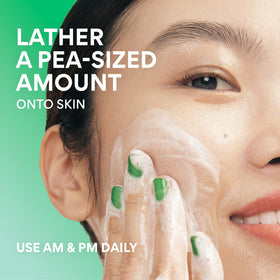 innisfree ingredient label close-up highlighting green tea antioxidant benefit