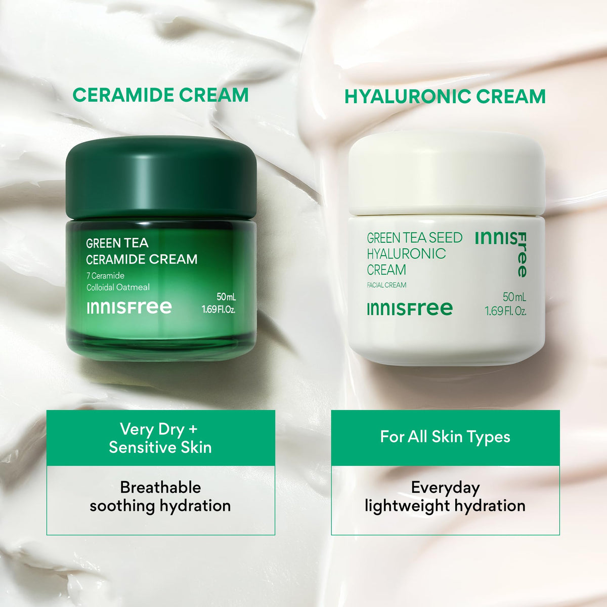 innisfree jar on bathroom shelf suggesting everyday routine and convenience benefit