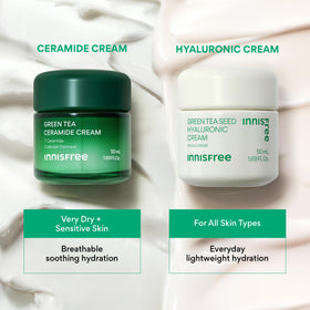 innisfree jar on bathroom shelf suggesting everyday routine and convenience benefit