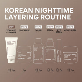 innisfree cleanser on bathroom sink showing daily routine benefit