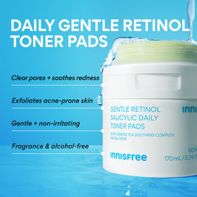 innisfree pad closeup texture highlighting gentle weave for mild exfoliation benefit