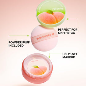 innisfree baby pink swatch on skin brightens cool undertones benefit subtle tint