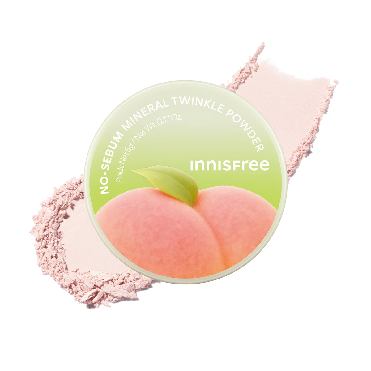 innisfree front packaging showing limited edition powder and branding benefit mattifying