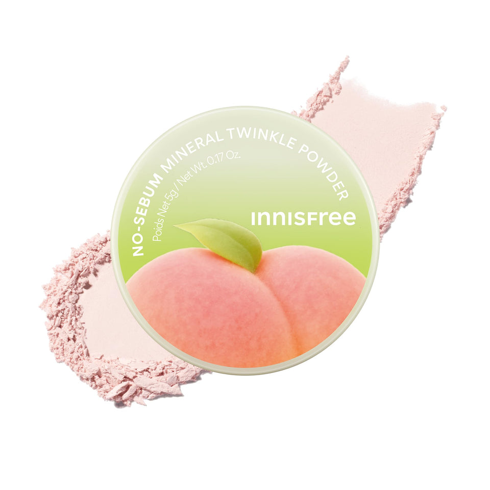 innisfree front packaging showing limited edition powder and branding benefit mattifying