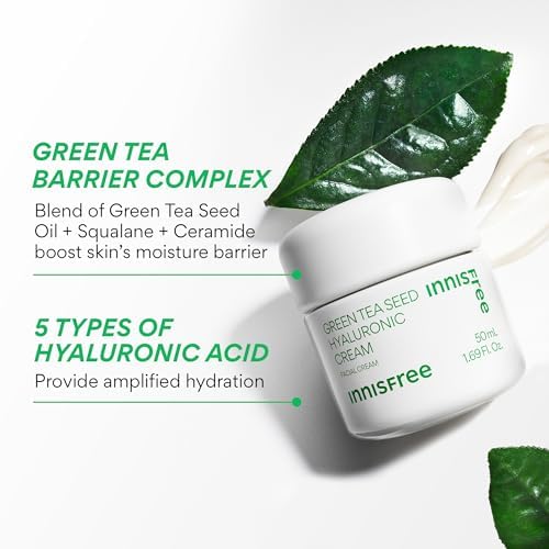 innisfree serum and cream layering application showing boosted hydration