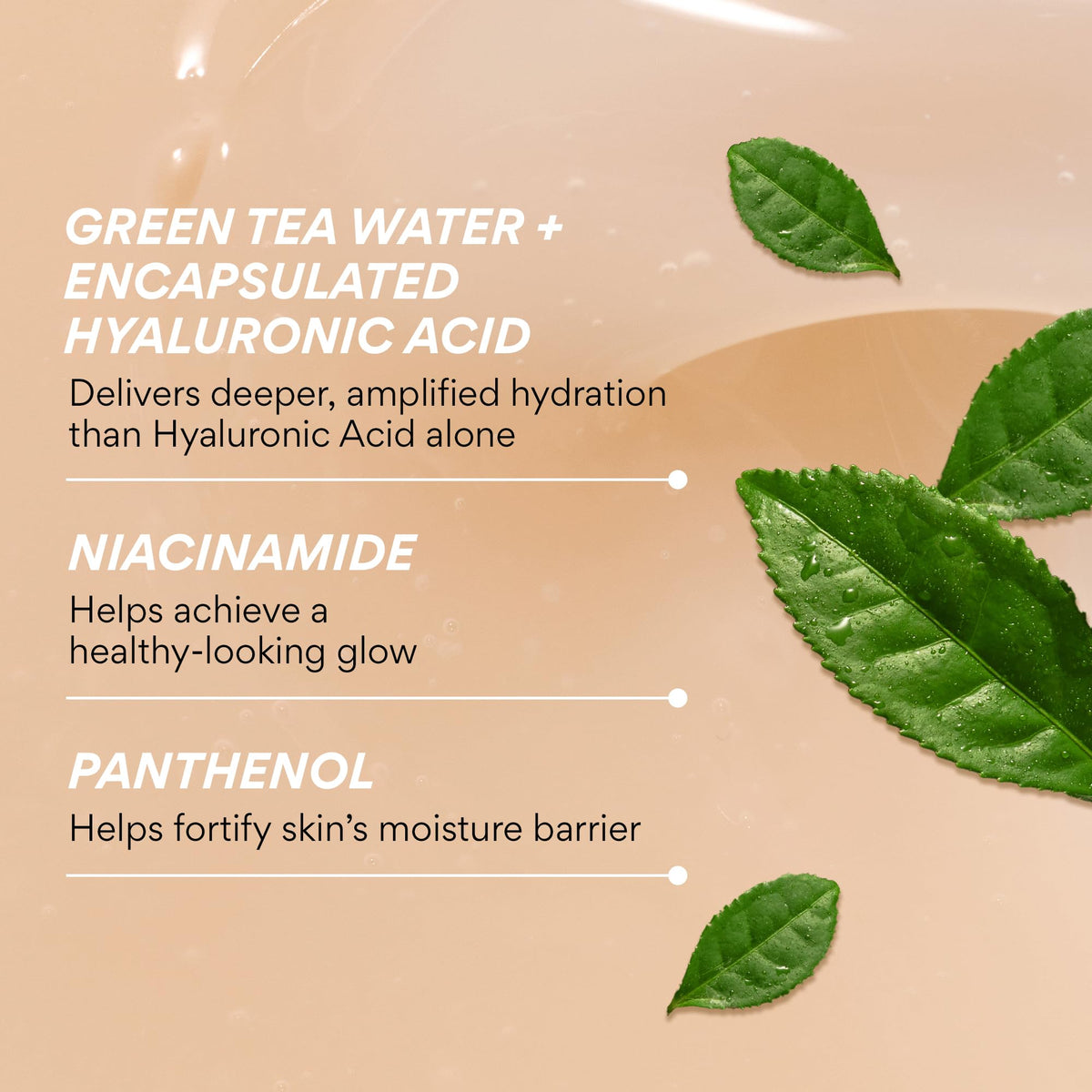 innisfree applying serum to neck demonstrating even coverage benefit