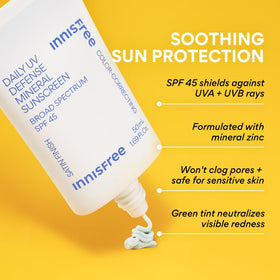 innisfree close-up cream texture displaying lightweight, silky hydration benefit