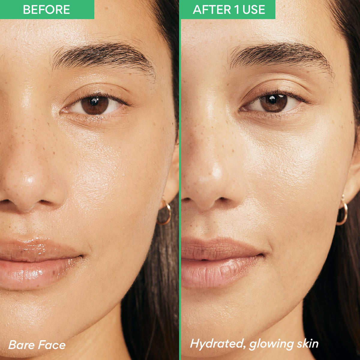 innisfree pouring toner into hands illustrating simple application and quick absorption benefit